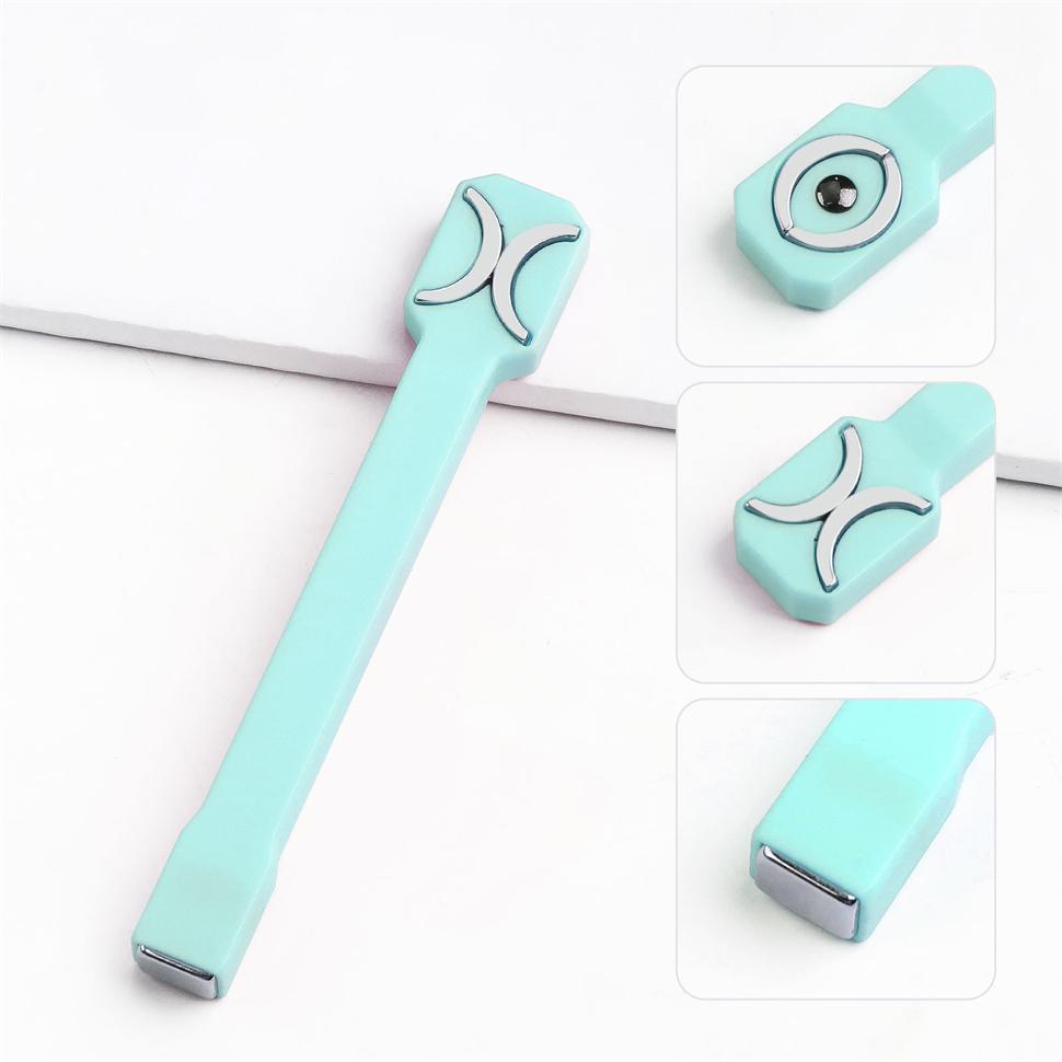 Starker Katzenaugen-Magnet für Nägel Gel-Nagellack 3 in 1 Cateye Magnetisches Werkzeug für Nailart grün