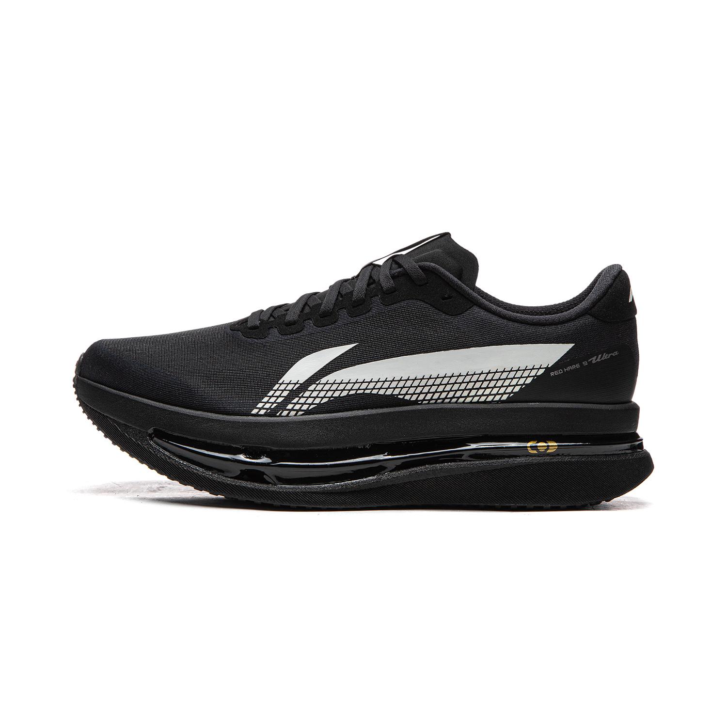 Li Ning Red Rabbit 9 Ultra Kapseltechnologie Mesh Laufschuhe Herren Laufschuhe Schwarz ARPW007-3 41.5