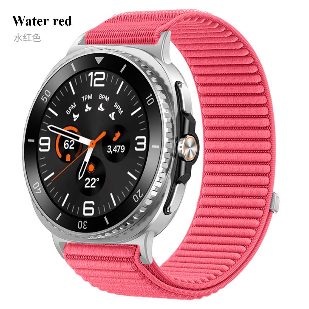 Nylonarmband für Samsung Galaxy Watch 8 Classic 46mm Verstellbares Ersatzarmband für Galaxy Watch 8 44mm/40mm Band Zubehör Galaxy Watch 8 40mm black