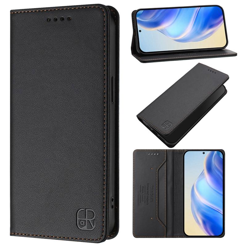 Für Funda ZTE Nubia Air Wallet Kartenfächer Handyhülle für ZTE Nubia Air Z2468N Hülle Bonbonfarbe Klapphülle Magnetische Hülle Coque ZTE nubia Air