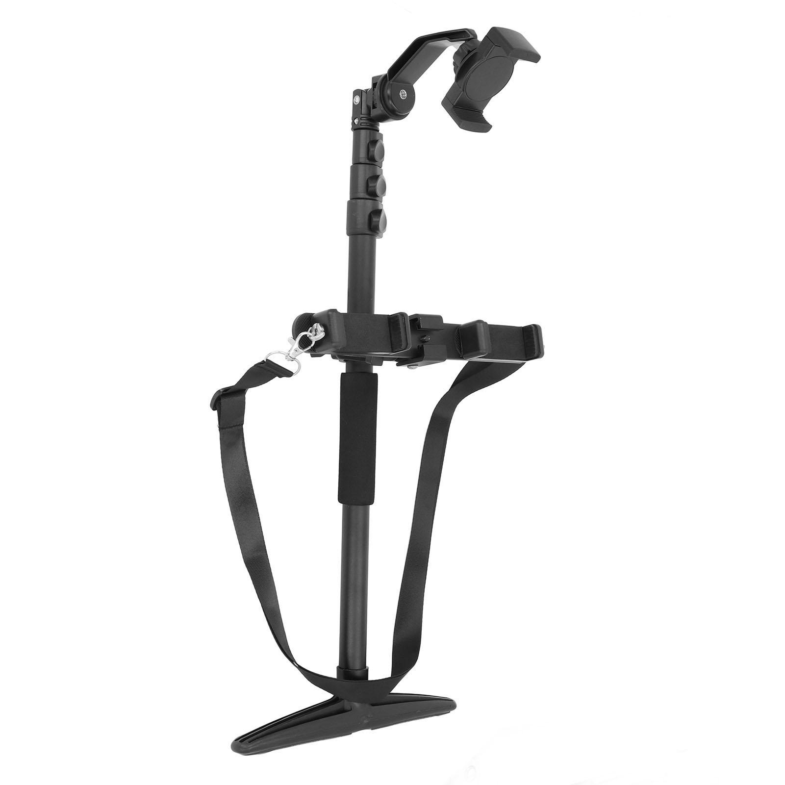 160cm Faltbarer Selfie-Stick 360 Grad Verstellbares 3-teiliges Telefon-Selfie-Stick-Stativ für Outdoor-Studio