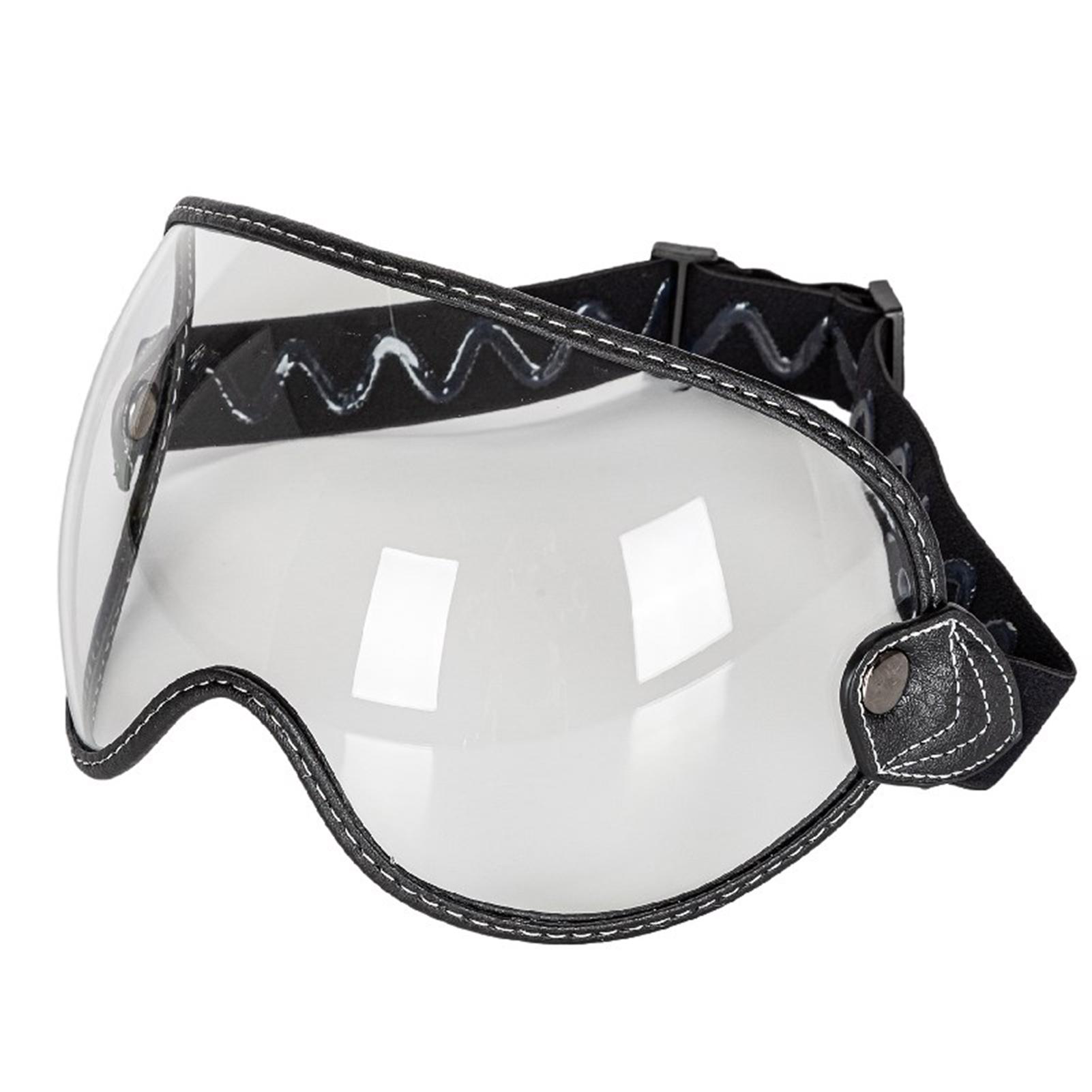 Motorrad-Motocross-Brille, Dirtbike-ATV-Brille, Reitbrille, MX-Brille, Powersports Offroad transparent