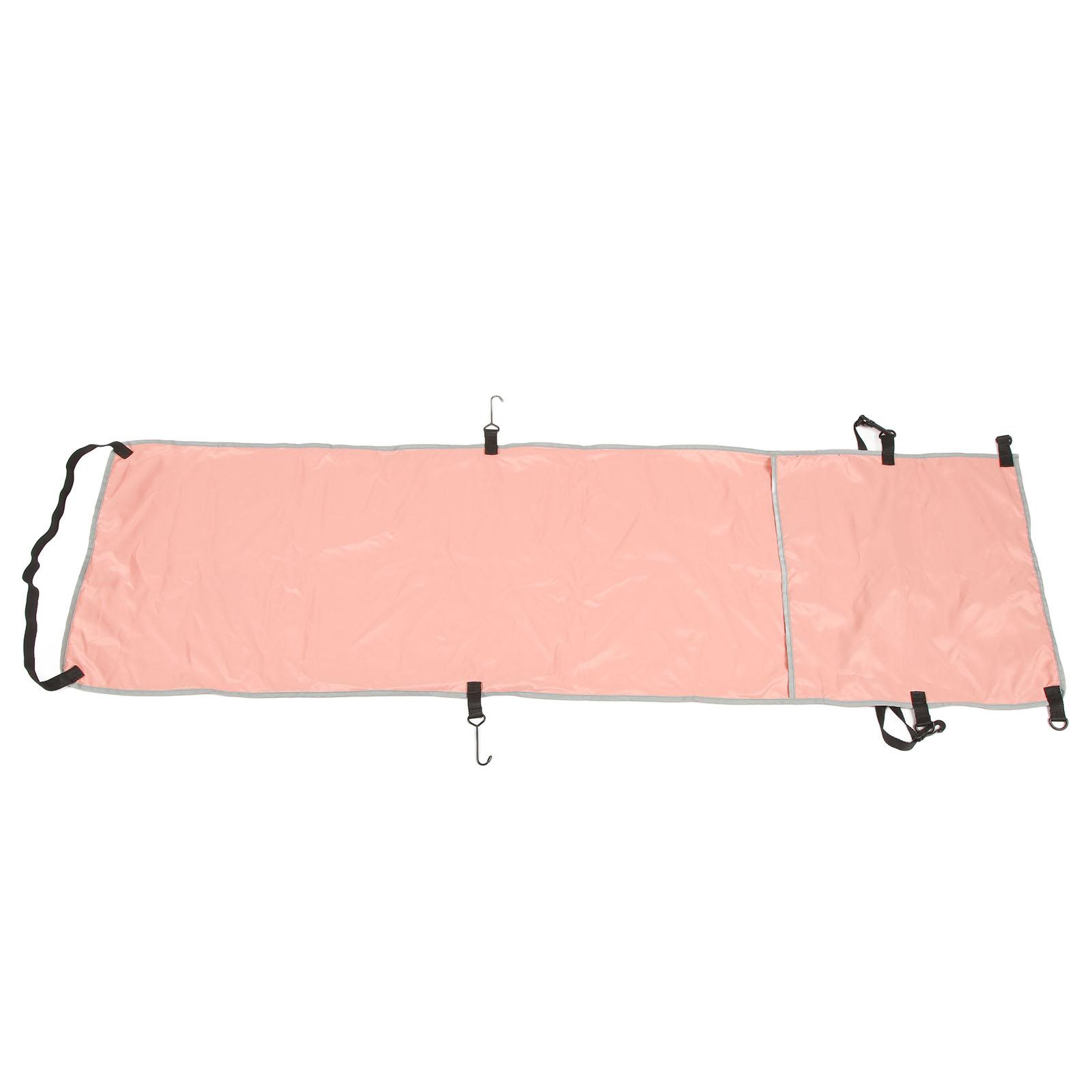 Flugzeug Fußstütze Hängematte Bezug Ergonomisch Verbessert die Durchblutung Verstellbare Fußstütze Hängematte für rosa