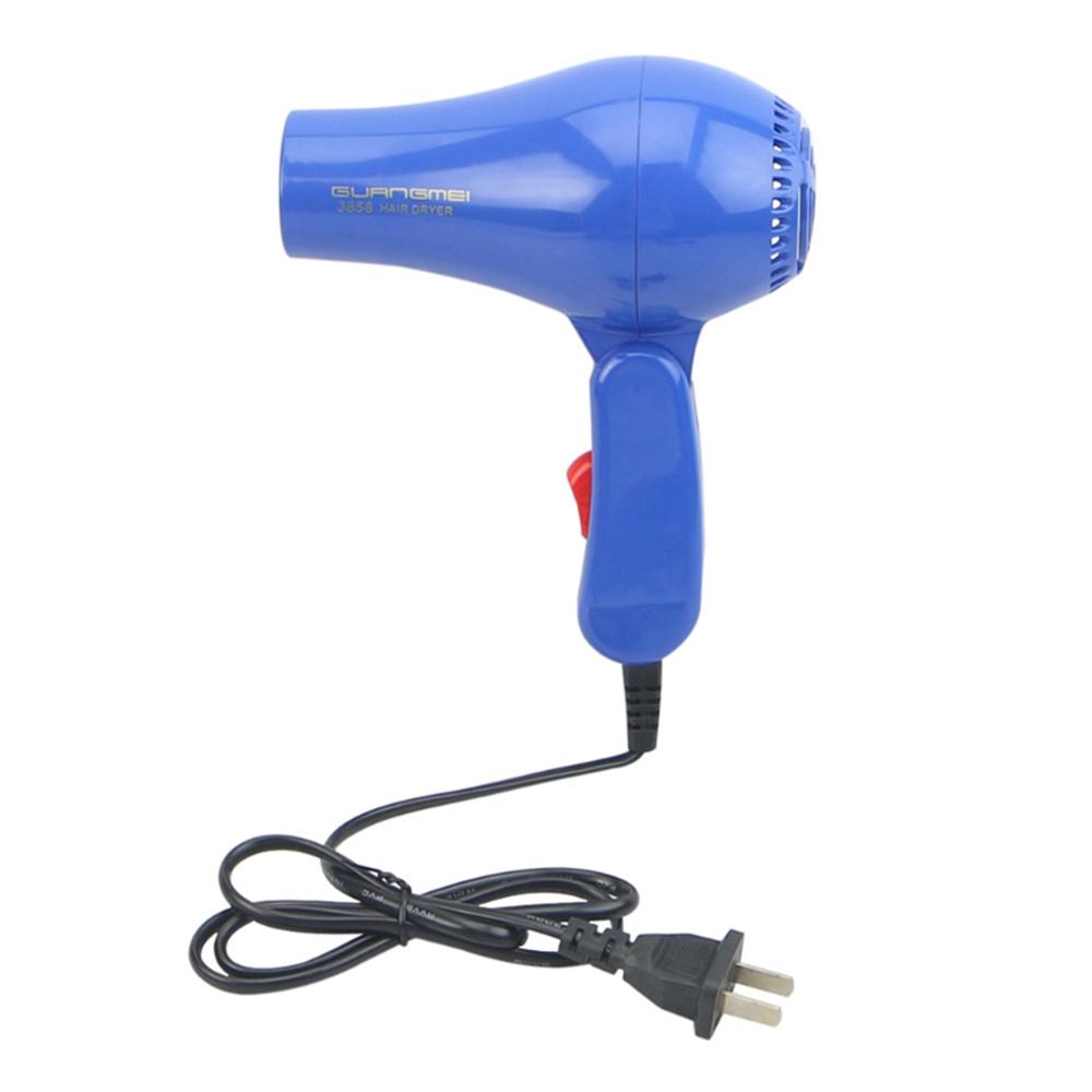 220V Tragbare Mini Haushalt Haar Blasen Trockner 850W Reisenden Haar Trockner Kompakte Gebläse Faltbare blau