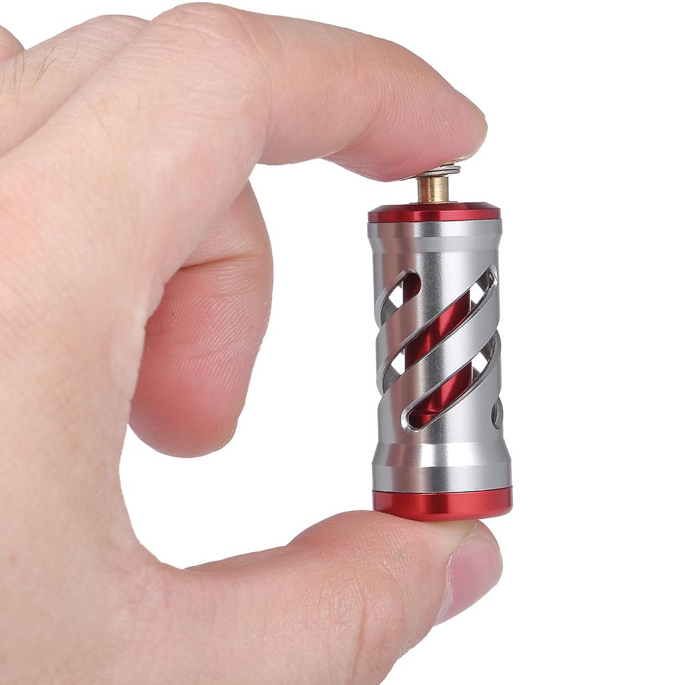 Angelrolle Griff Knöpfe Angelrolle Rocker Spinnrolle Griff Fisch Tackle Equip silber/rot