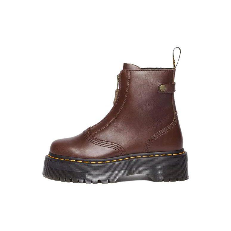DR. Martens Dr.Martens Jetta Plateau-Stiefel 'Dunkelbraun' Damen 31141201 38 dunkelbraune