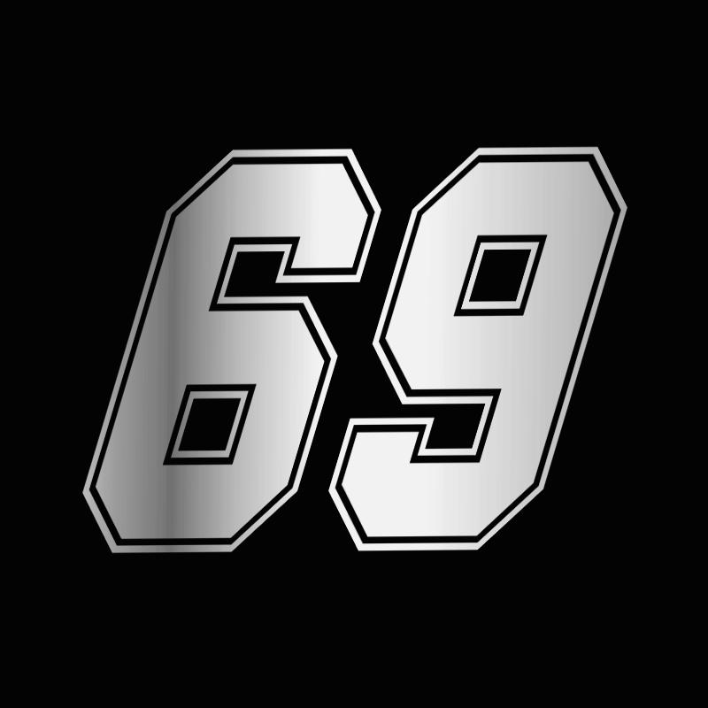 15x10cm 3D Nummer 69 Vinyl Lustige Aufkleber auf Motorrad Auto Styling Kunst Auto Aufkleber Aufkleber Fenster Dekoration Aufkleber Reflektierende 2pcs