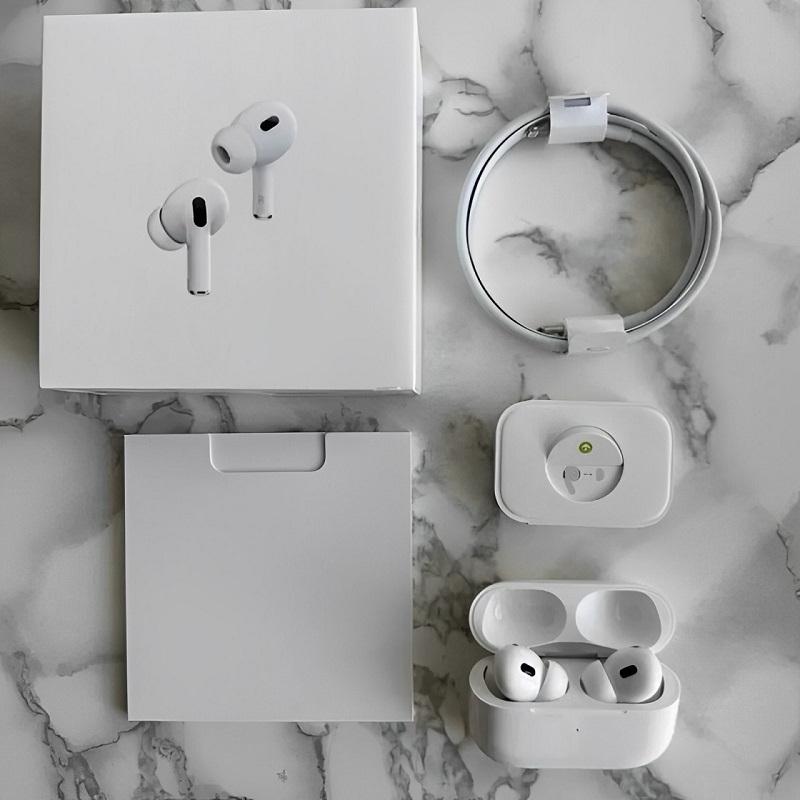 AP5 1:1 kabelloser Kopfhörer, Stereo-Gaming-Kopfhörer, Bluetooth-Ohrhörer, Rauschunterdrückung, HD-Anruf, Musik, Sport-Headset, Airpods für iOS und Android weiß