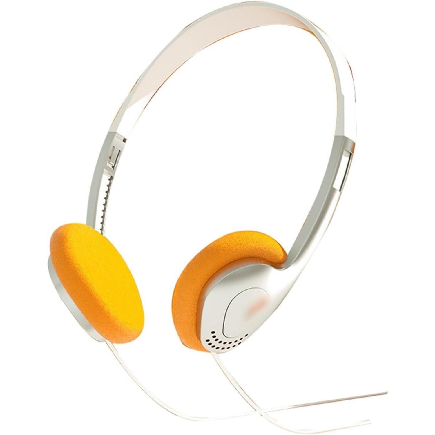 Kopfhörer im Retro-Stil, Leichte kabelgebundene Kopfhörer im Retro-Stil, Verstellbarer Kopfbügel, Bieten größeren Komfort für die meisten Telefone 11.5*7.5*4.5cm gold