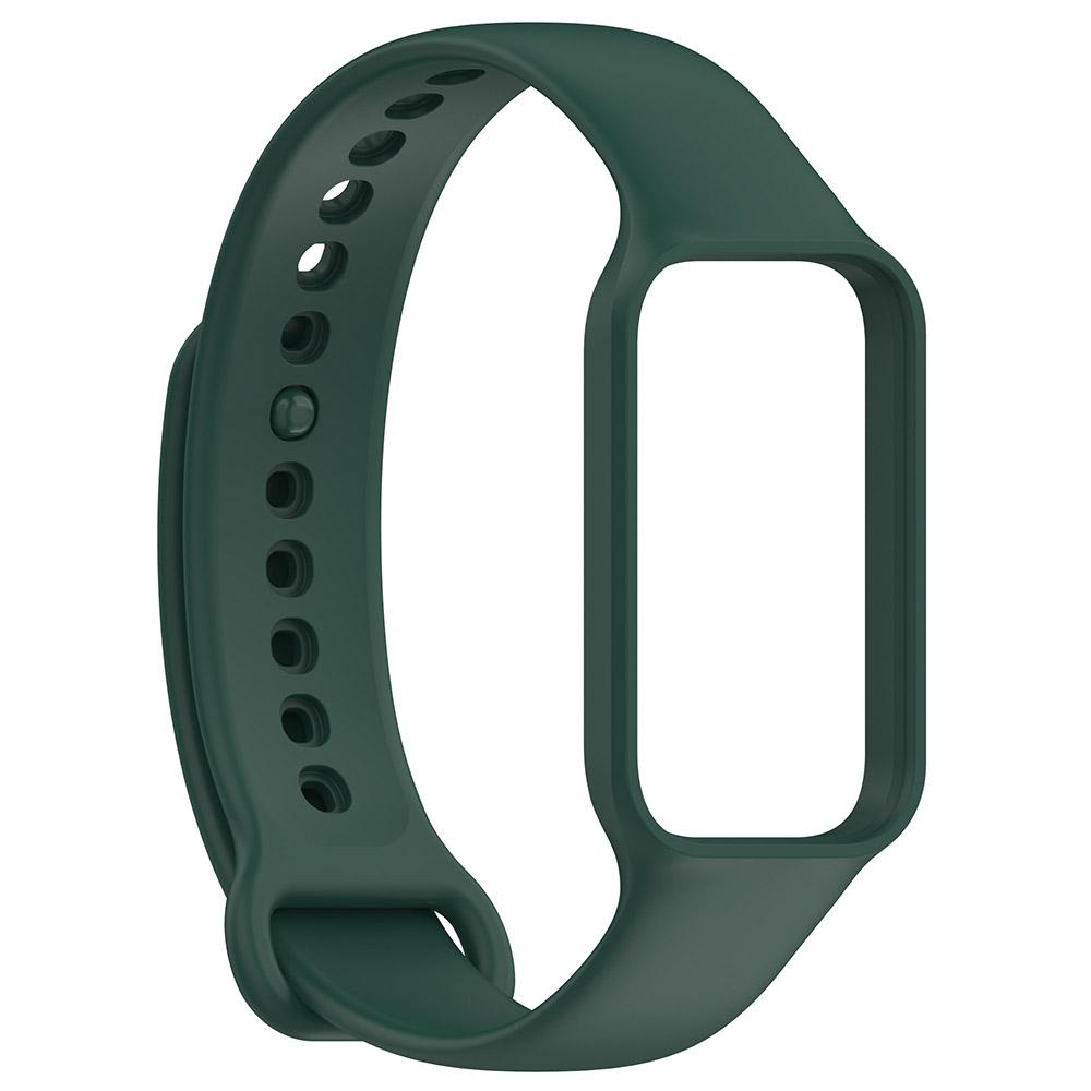 Silikon-Armband für Redmi Smart Band 2 Armband Armband für Xiaomi Band 8 Active For Redmi Band 2 dunkelgrüne