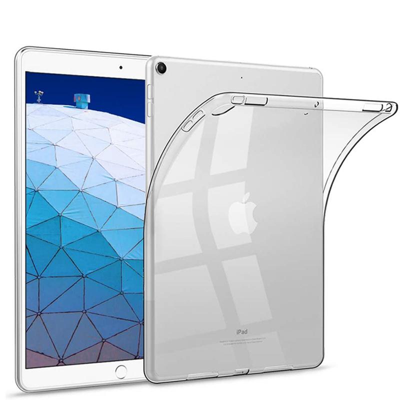 Ultradünne klare Hülle für iPad Pro 12,9 2021 2020 2018 2017 2015 Transparente Hülle für iPad Air 1 2 3 4 iPad 10,2 2019 2020 9,7 ipad pro 10.5 reinfarbig