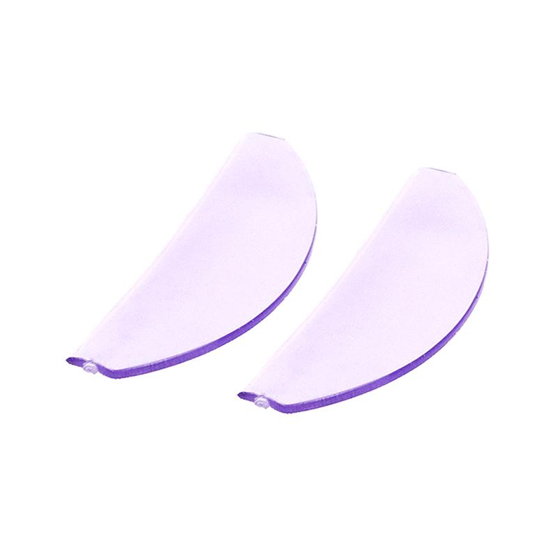 Silikon-Wimperndauerwellen-Pads 3D-Wimpernstangen Schild Lifting Wimpernzange Zubehör Applikator Make-up-Tool Wimpern Zubehör violett