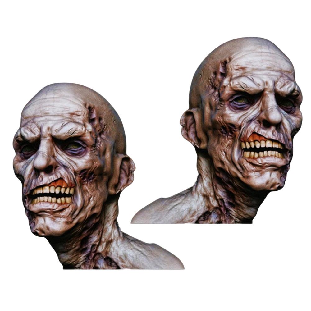 2 Stücke 3D Zombie Aufkleber Autofenster Vinyl Aufkleber Horror Stille Atmosphäre Aufkleber Terror Skelett Auto Aufkleber Halloween Auto Styling CHINA