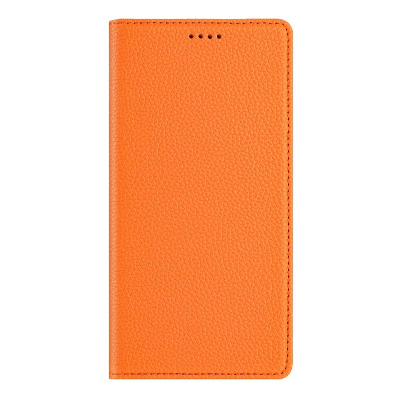 Ledertasche für iPhone X XS XR 6 6S 7 8 11 Plus Pro Max SE 2 3 4 2020 2022 2024 Auto-Close-Card-Slot-Wallet-Flip-Cover-Gehäuse 6s Plus/7 Plus/8 Plus/6 Plus orange