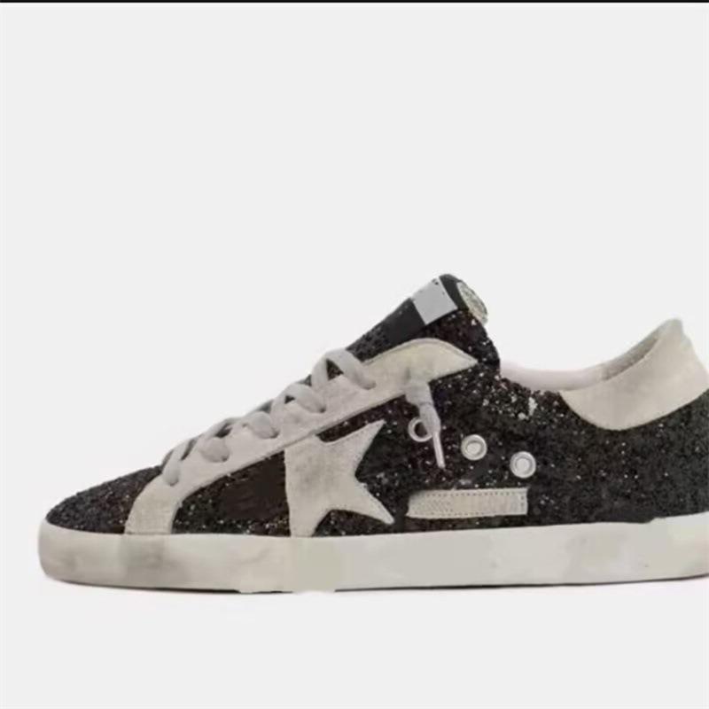 Stern kleine schmutzige Schuhe Damen, klassische vielseitige Herren-Board-Schuhe innere Höhenverstellung schmutziges Rindsleder kleine weiße Schuhe 37