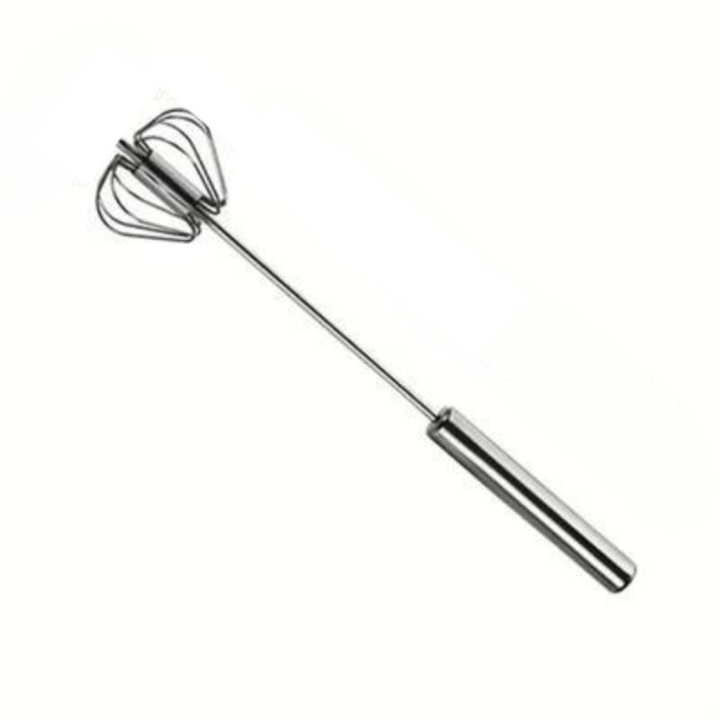 Halbautomatischer Edelstahl-Handmixer für Eier, Kaffee und Milch 1pcs