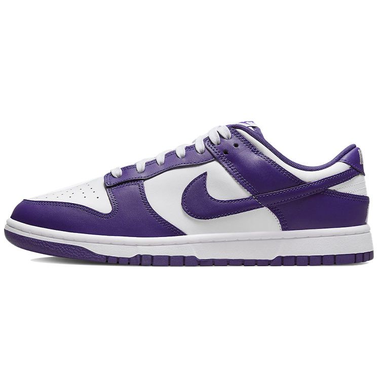Nike Dunk Low Championship Purple Herren Sneaker Weiß Court-Purple DD1391-104 39