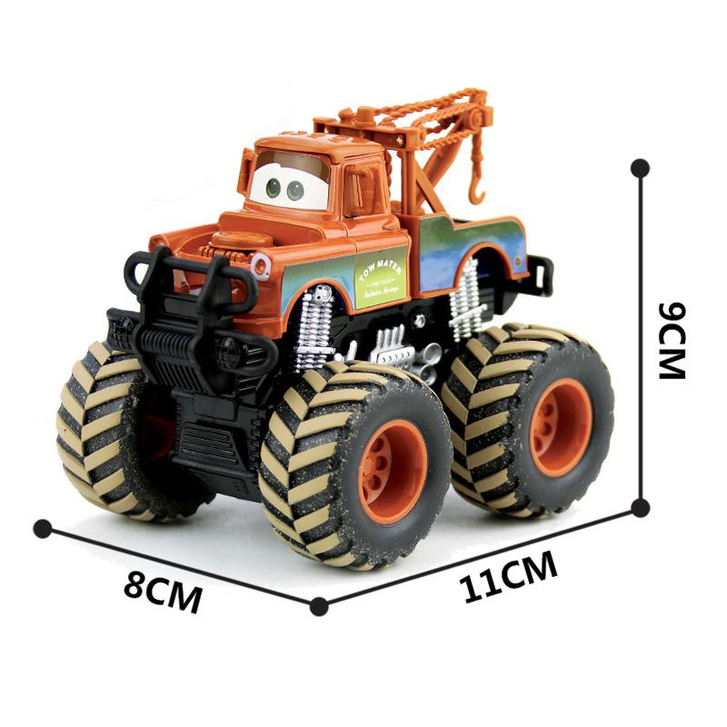 Pixar Cars Hook Lightning McQueen Jackson Storm Großrad Offroad-Fahrzeug Rückziehkraft Geburtstagsgeschenke