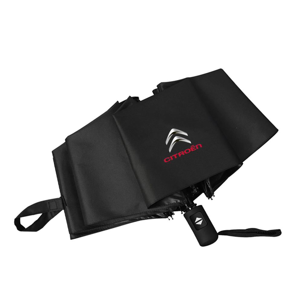 Hochwertiger faltbarer Regenschirm für das Auto, tragbarer Sonnenschirm, automatischer Regenschirm für Citroen C1 C2 C3 C4 Picasso C4L C5 C-ELYSEE Berlingo DS