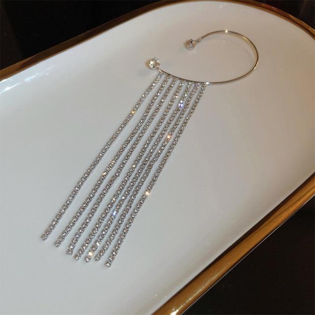 1 Stück 925 Sterlingsilber Ohrringe Goldohrringe für Frauen Weiblich Korea Silberschmuck Neu
