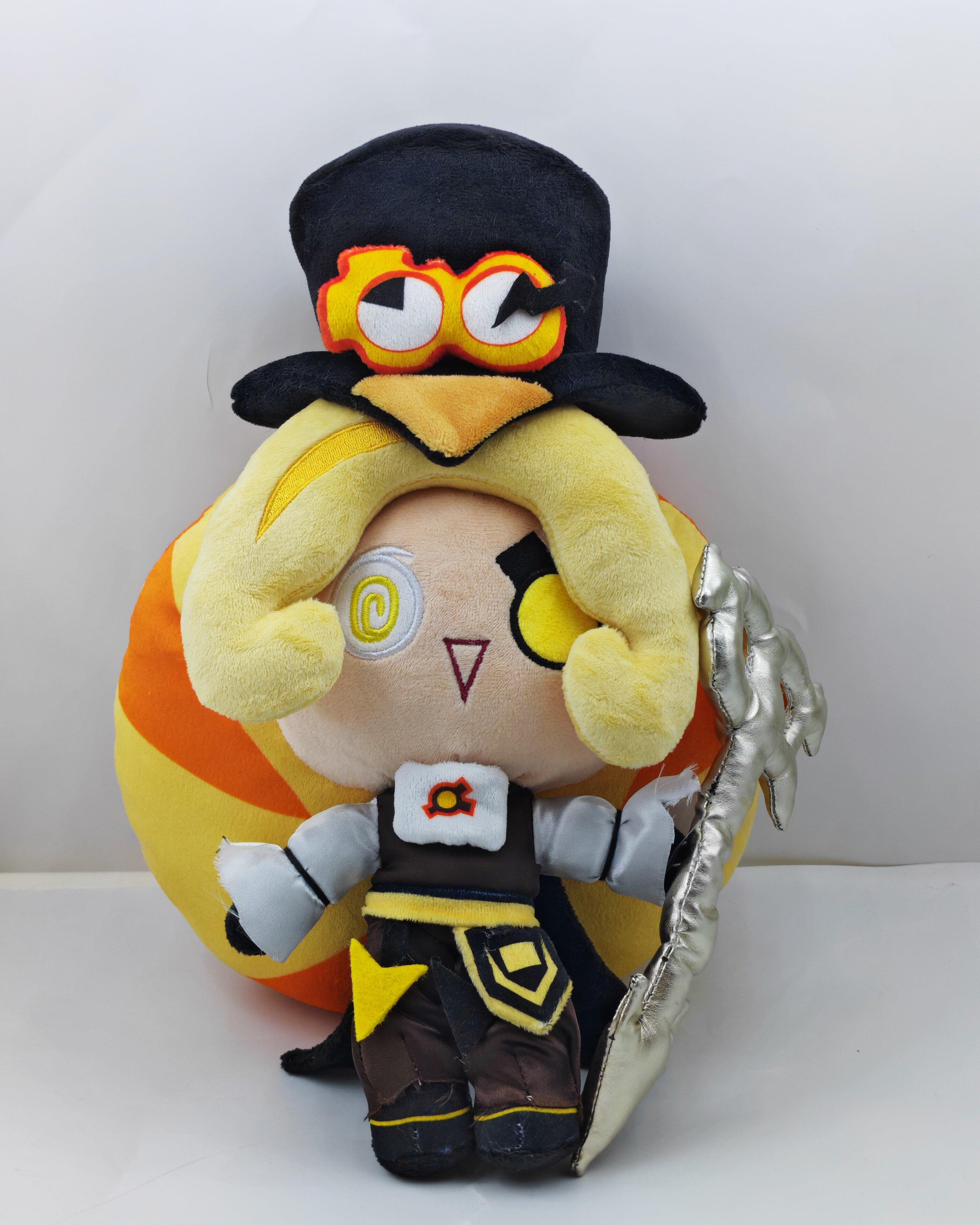 30cm Cookie Run Kingdom Zeitwächter Keks Plüschtier Schatten Milch Keks Kuscheltier Plüschtiere Heimdeko Kissen Weihnachtsgeschenke black