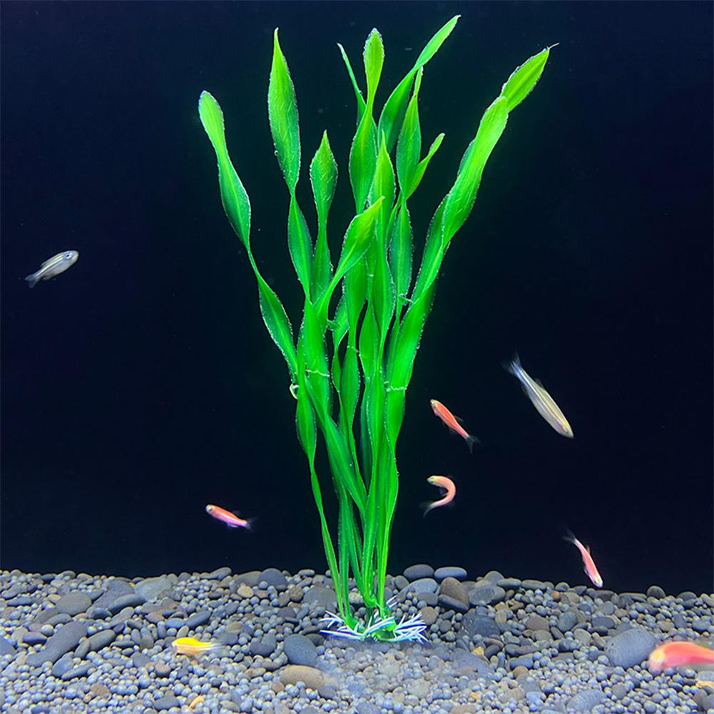 Simulation Künstliche Pflanzen Aquarium Dekor Gras Wasser Unkraut Ornament Pflanze Aquarium Aquarium Gras Dekoration Zubehör 16
