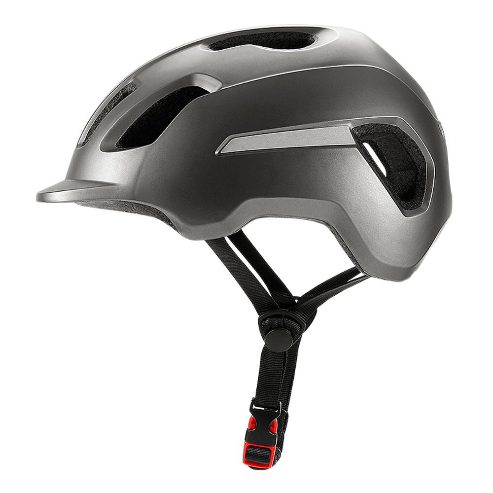 Fahrradhelm Fahrradhelm Ultraleichte integrierte Fahrradhelme Fahrradausrüstung Elektrofahrrad silber