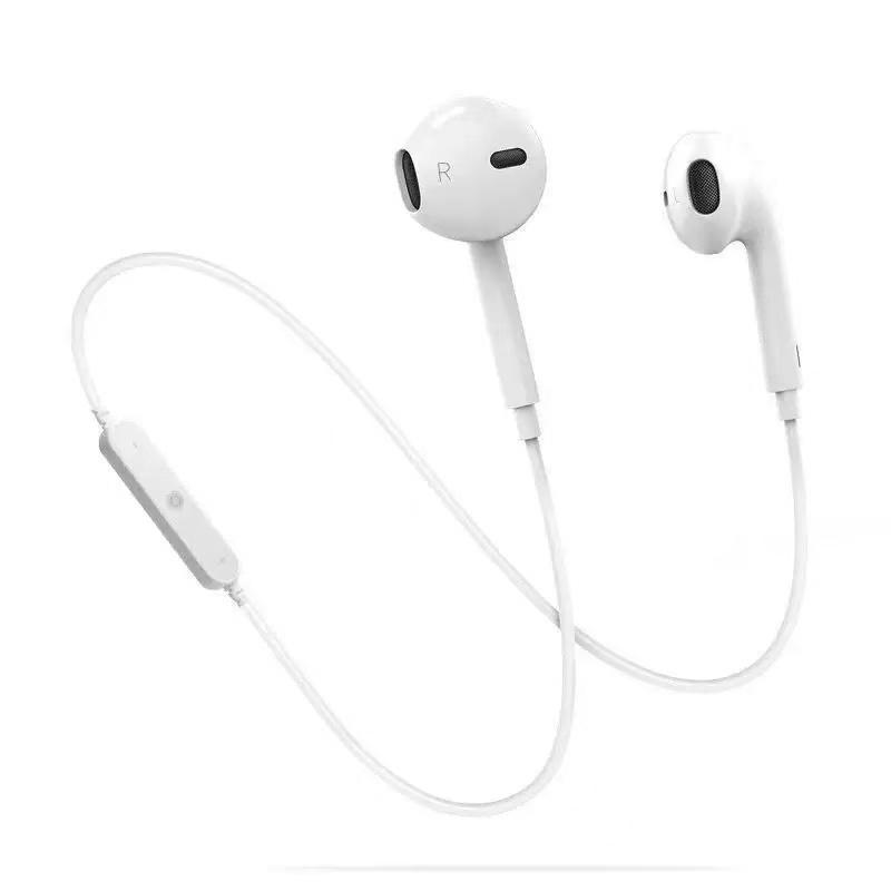 Bluetooth-Kopfhörer In-Ear Outdoor Sports Shock Stereo Bluetooth-Kopfhörer weiß