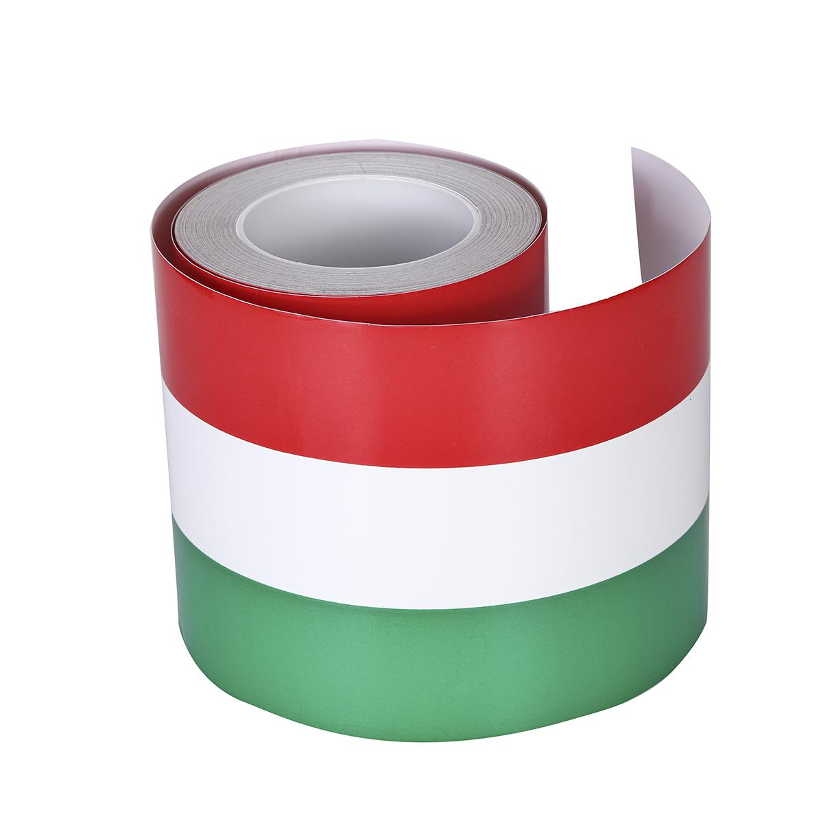Personalisierte Autoaufkleber Flaggenaufkleber Karosserie Vinyl Aufkleber Auto Styling Aufkleber 15cm&length-30cm red