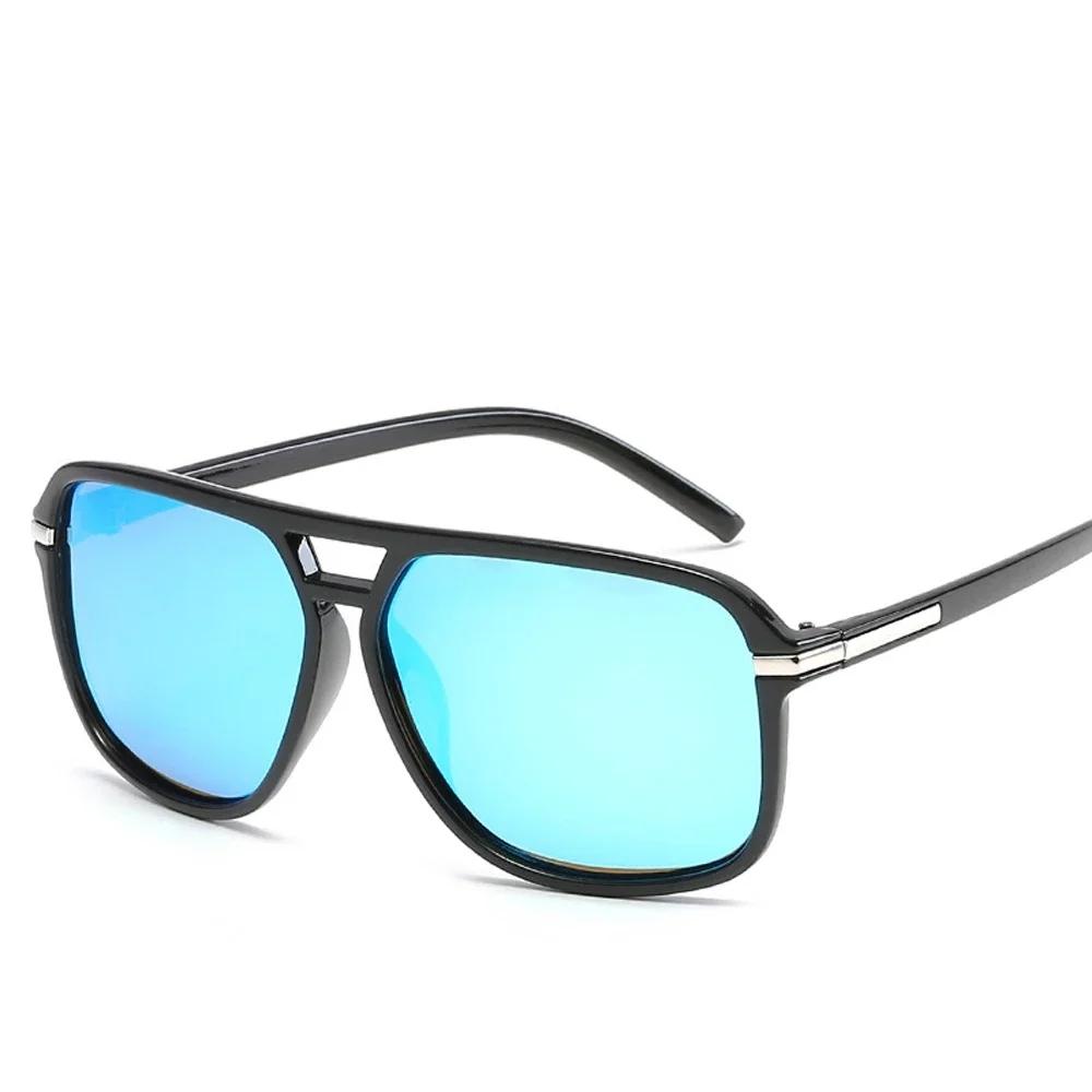 Übergroße Sonnenbrille für Herren, polarisierte Spiegelbrille, Autofahren, Sonnenbrille, Mann, Designer, Retro, Fahrer, Sonnenbrille