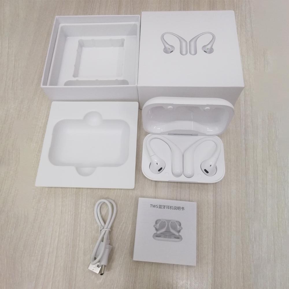 Drahtlose Kopfhörer Inpod Pro Bluetooth 5.0 Bunte Kopfhörer für IOS Android mit Micriophone Touch Control Stereo Musik In-Ear HiFi Headset weiß