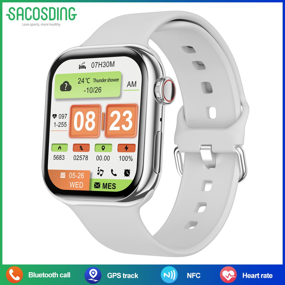 2026 GPS Track Smartwatch Damen Always-on-Display Uhrzeit Bluetooth-Anruf Herzfrequenz Blutdruck Herren Smartwatch Für Apple Watch IW10 Watch10