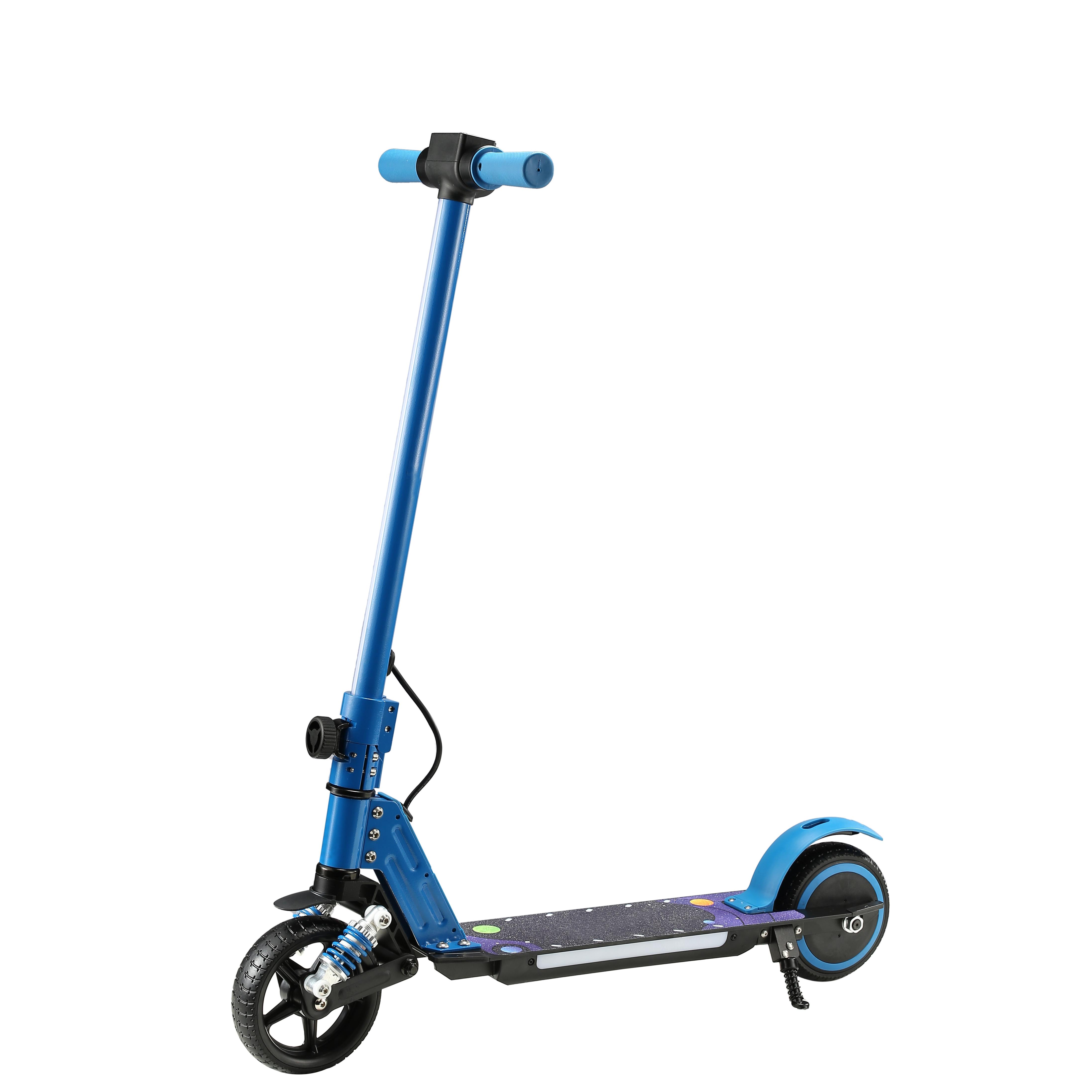 Simate S5 Faltbarer Kinder Elektro-Scooter Ultraleicht 7,2KG 130W Motor 14KM/h Sicherheitsgeschwindigkeit 70KG Zuladung Outdoor Spiel E-Scooter dunkelblaue