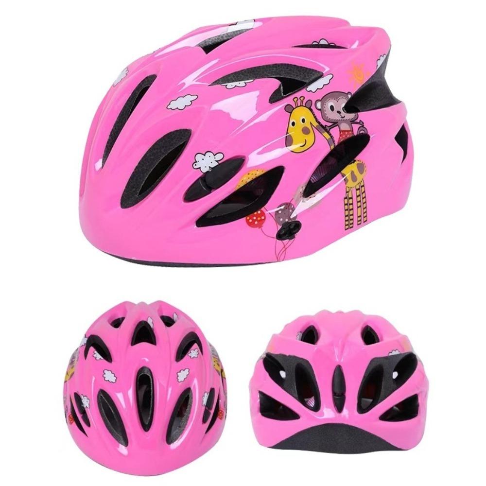 Komfort Futter Kinder Fahrrad Helm Einstellbar MTB Helm Mountain Road Fahrrad rosa
