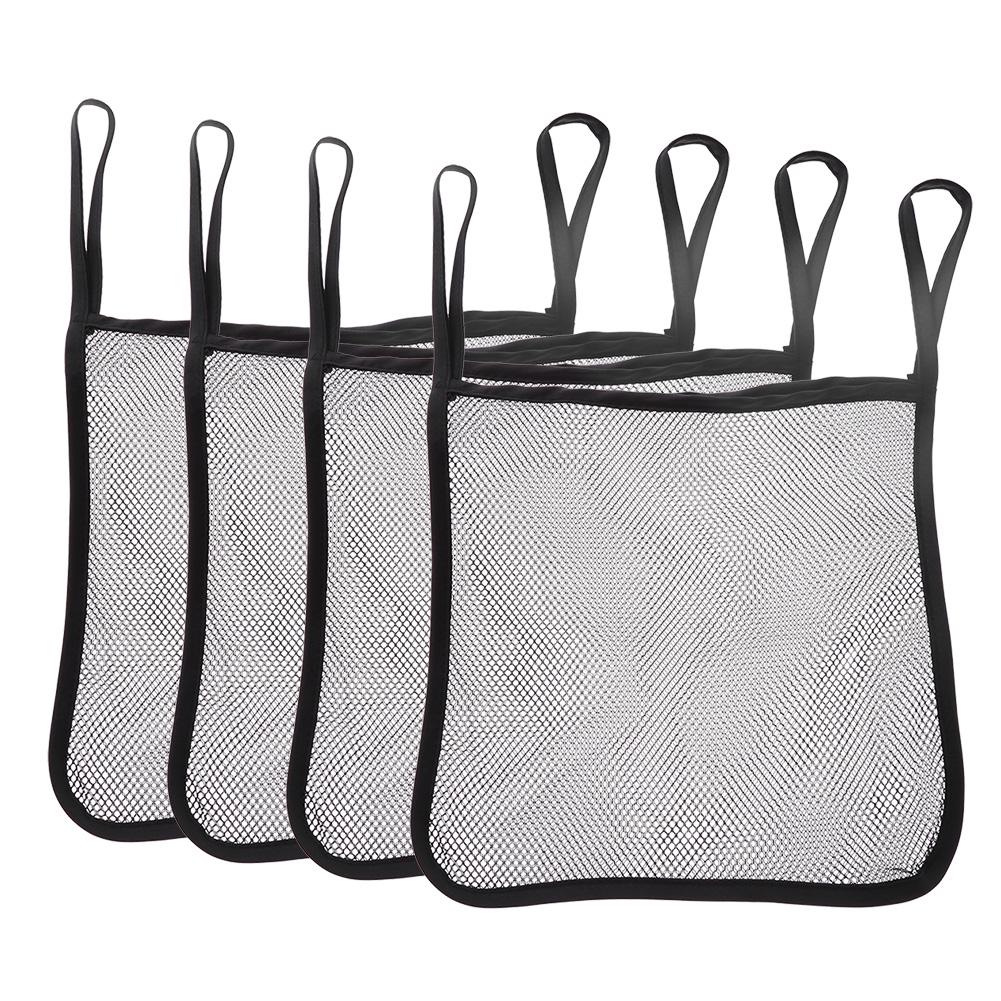 4Pcs Baby Kinderwagen Tragetasche Baby Kinderwagen Mesh Tasche Net Zubehör Schwarz Verpackt