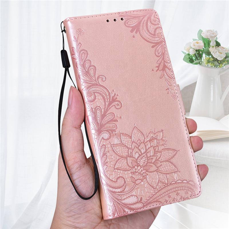 Luxus Qualität Leder Portemonnaie Handyhülle Flip Book Stand Cover für Huawei P30 P20 P40 P9 Lite Mini Y5 Y6 Y7 Prime Honor X8 X7 8A 9A 9S 7A 7C P Smart Huawei P20 Lite rose gold
