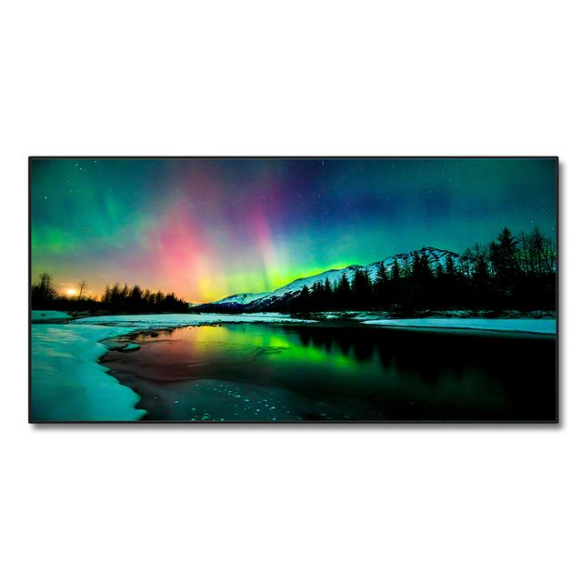 Große abstrakte Malerei Kunst bunte Blüte Blume Poster Leinwand Malerei für Wohnzimmer Wand Kunst dekorative Bilder Home Decor 60cm×150cm NoFrame