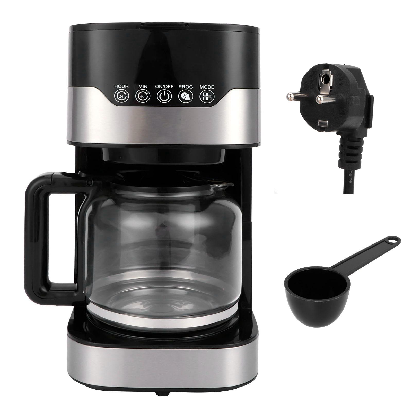 1,5 l Tee-Kaffeemaschine 900 W Vollautomatische Kaffeemaschine für Zuhause/Büro
