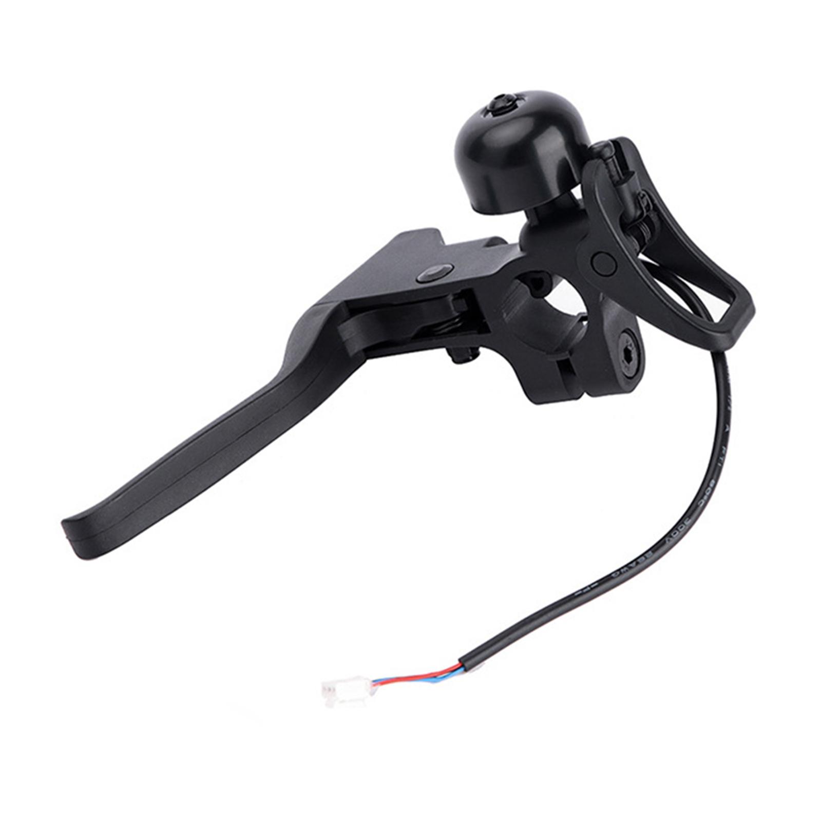 Elektroroller-Bremshebel mit Hupe, Ersatzteile, kompatibel mit Xiaomi Elektroroller 4 schwarz
