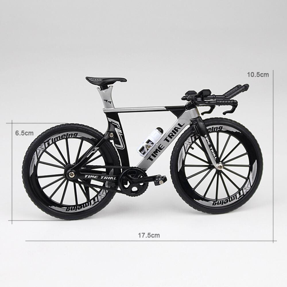 Mini 1:10 Legierung Fahrrad Modell Spielzeug Diecast Metall Finger Mountainbike Racing Spielzeug Biegung Straße Simulation Sammlung Spielzeug für kinder