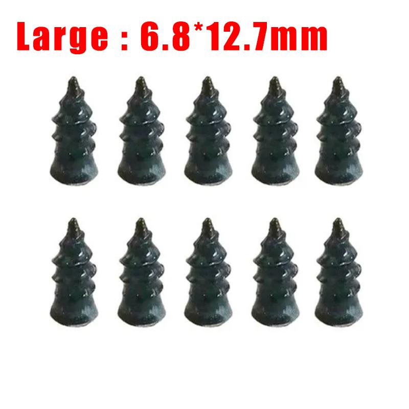 Neue 5/10/20/30Pcs Auto Motorrad Vakuum Reifen Reparatur Nägel Lkw Roller Fahrrad Reifen Punktion reparatur Werkzeuge Gummi Metall Nägel Zubehör 10Pcs