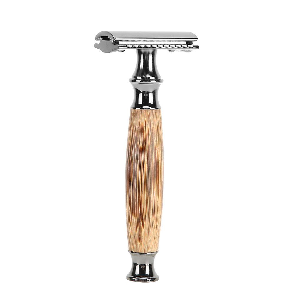 Haushalt Herren Manueller Rasierer Tragbarer Friseursalon Abnehmbarer Bart Körperhaar Rasierer Trimmer