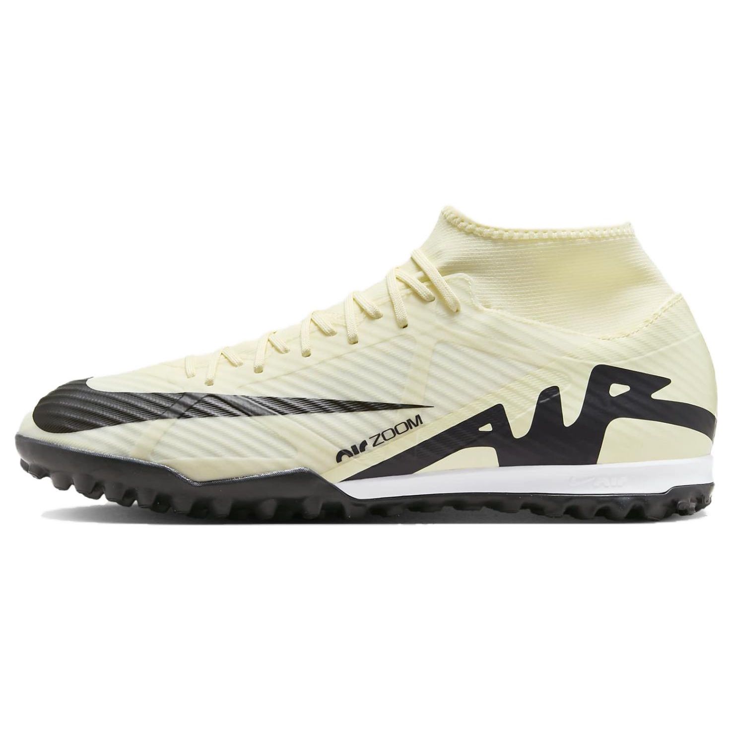 Nike Zoom Mercurial Superfly 9 Academy TF Mad Ready Pack Herren Sneaker Cream Lemonade Black DJ5629-700 40