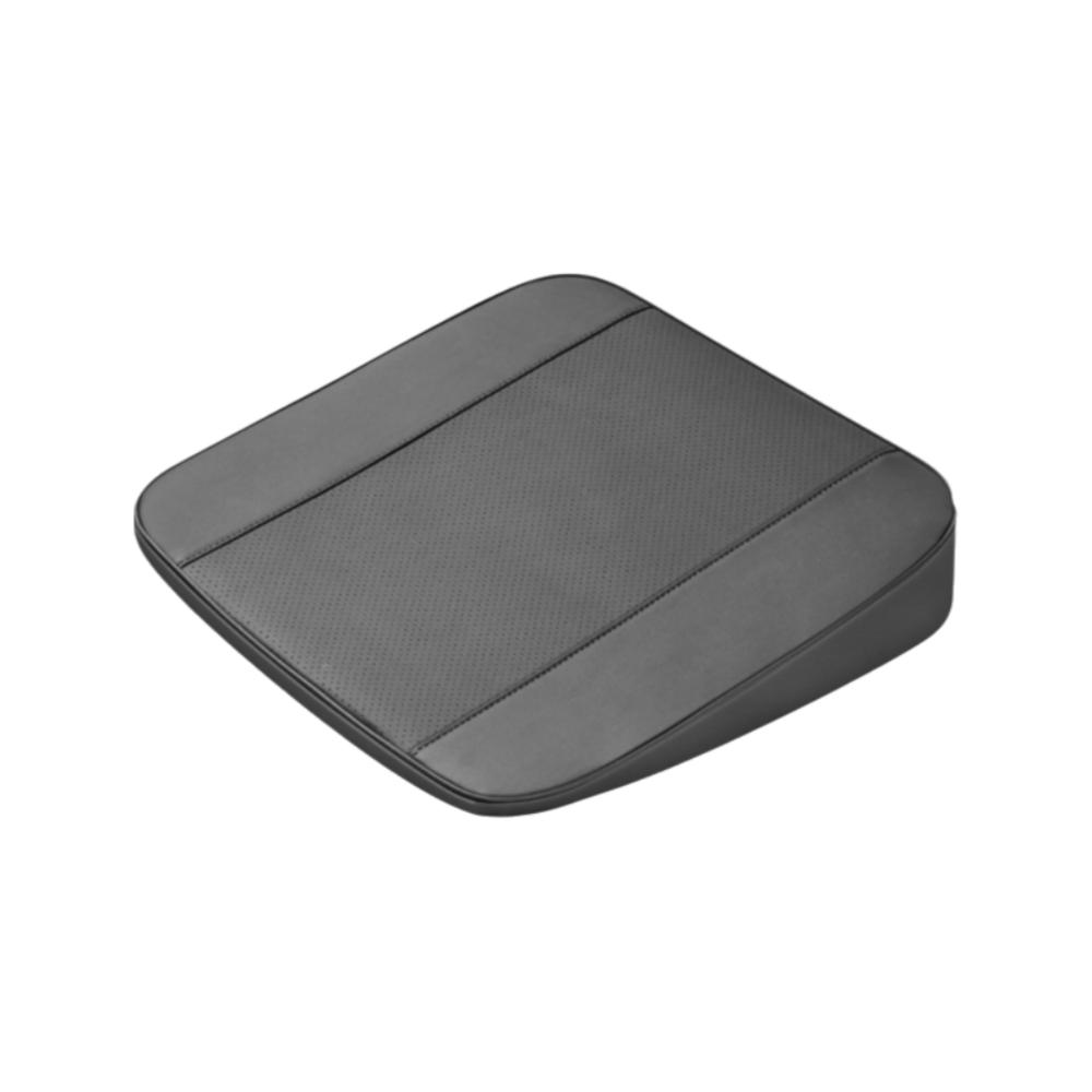 Ergonomisches Design Autositzkissen Verbesserung der Sicht beim Fahren Keilkissen für Autositz schwarz