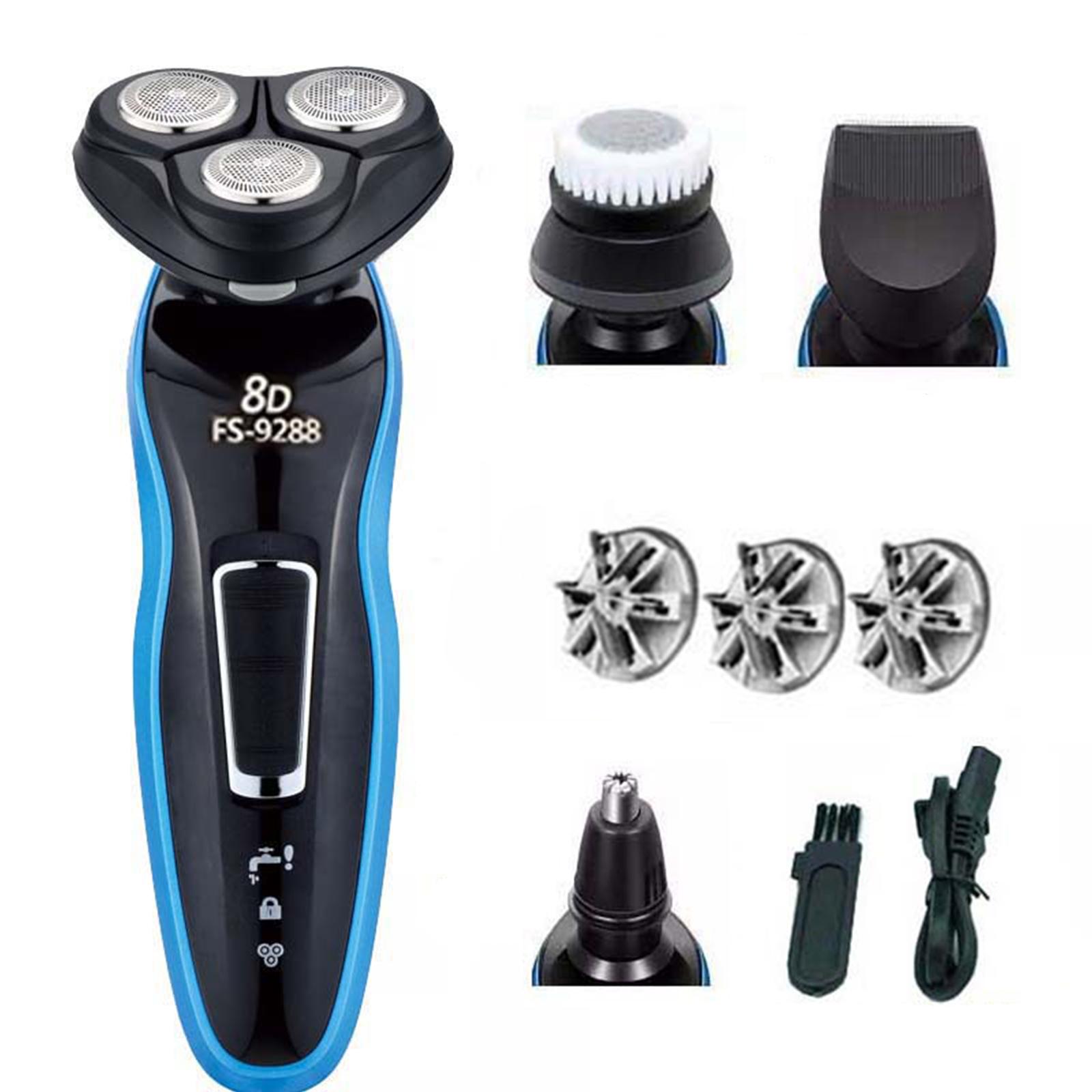Elektrorasierer WhiskerShave Razor Nasenhaarentferner Koteletten Barber Clippers schwarz