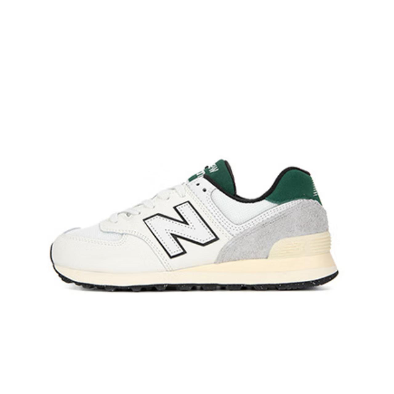 New Balance 574 Weiß Grün Unisex Sneaker U574VX2 36