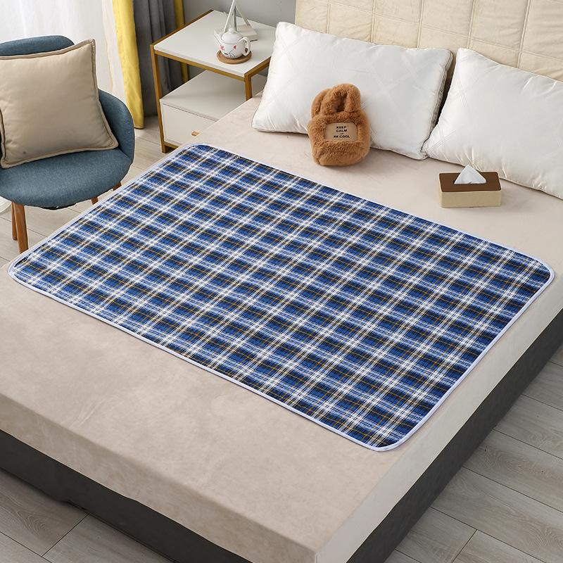 Auslaufsichere Menstruationsunterlage, Urinmatte, Inkontinenzunterlage für ältere Menschen, Bettschutz, Windel für Erwachsene, Bettlaken, Stoff, atmungsaktiv, wasserdicht, waschbare Matratze 35*45cm