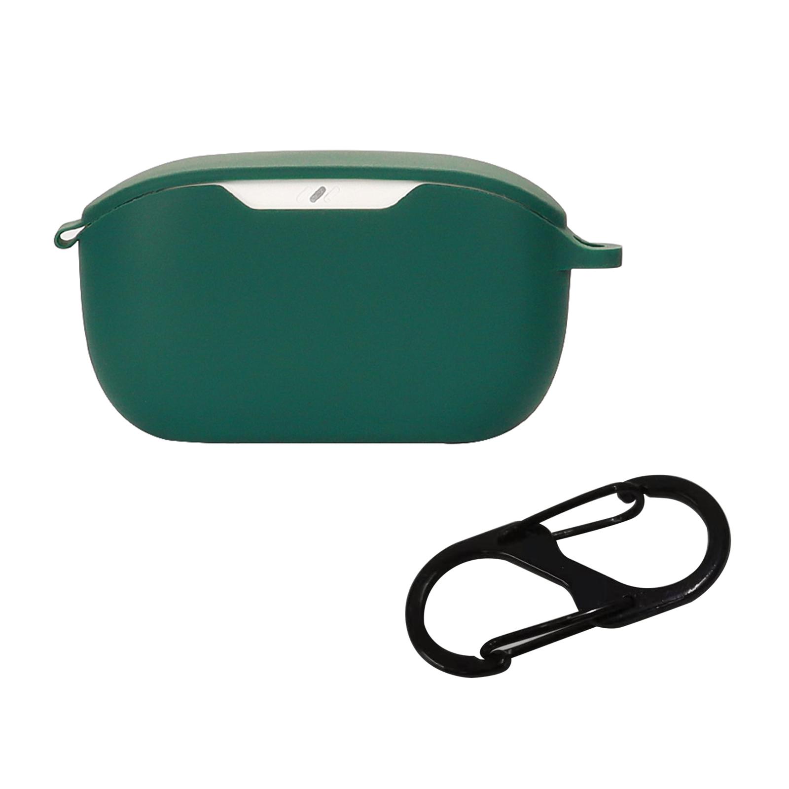 Kompatibel mit JBL Wave Buds Kopfhörer-Abdeckung – stoßfeste, kratzfeste Schutzhülle, waschbares Gehäuse, staubdichte Schalen dunkelgrau