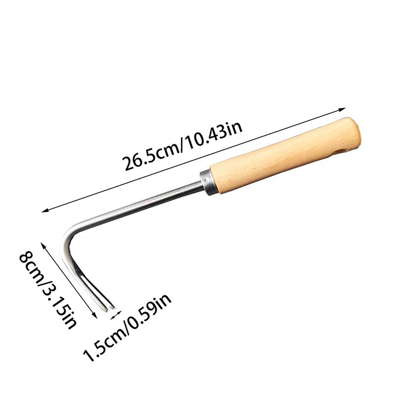 Garten Weeder Werkzeuge Gras Puller Garten Jäten Haken Unkraut Gras Wurzel Entferner Für Hinterhof Bauernhof Pflanzen Weeder Hand Werkzeuge