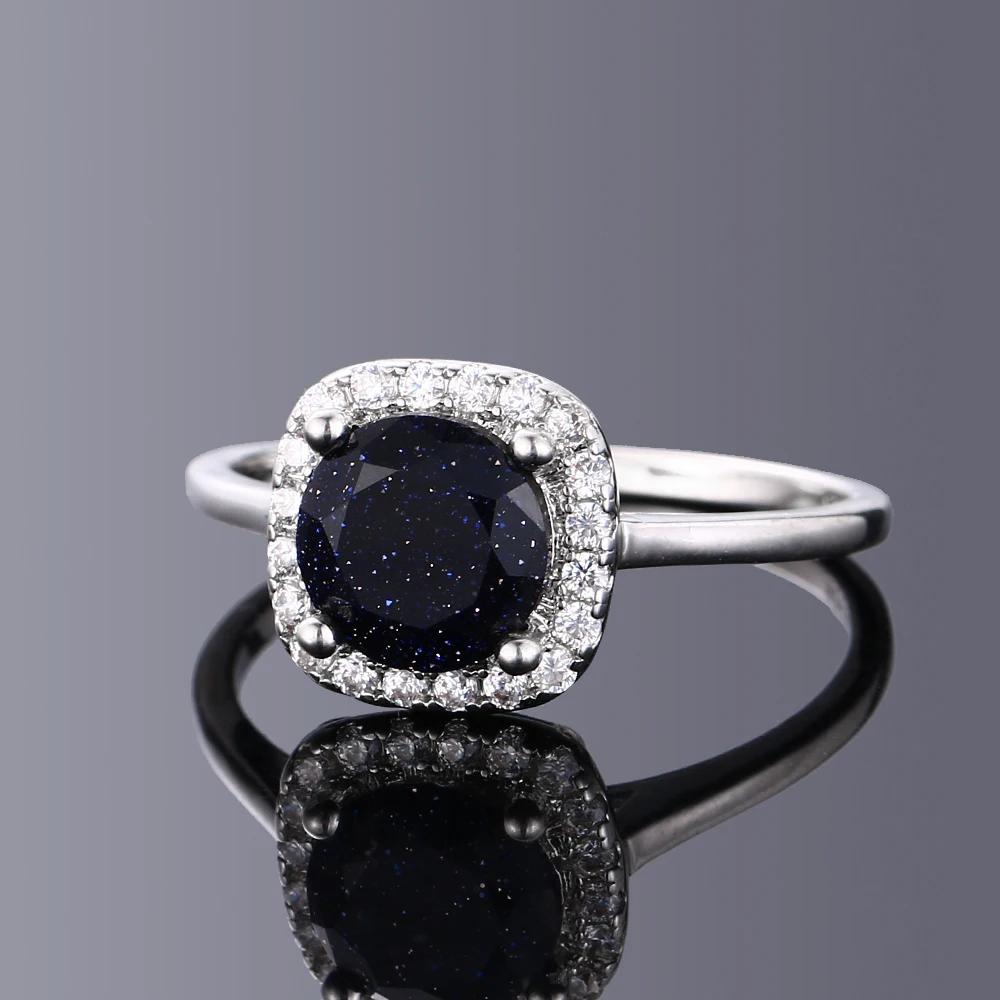 Trendiger violetter Amethyst-Ring 8MM Funkelndes Kupferband Hochwertiger Luxusschmuck Hochzeits-Verlobungsringe für Damen 9 gray
